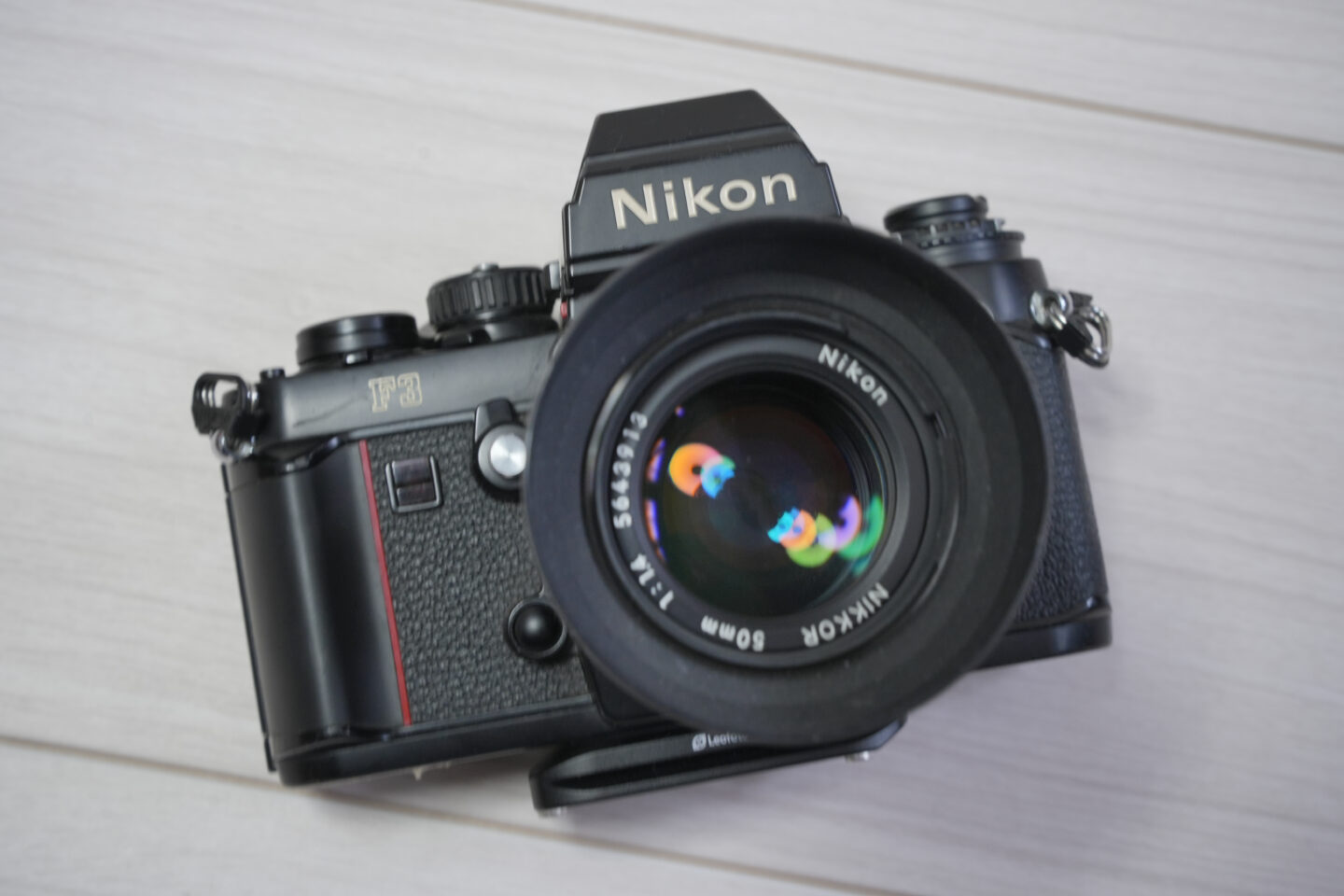 Nikon F3 + Nikon NIKKOR Ai-s 50mm f/1.4外観
