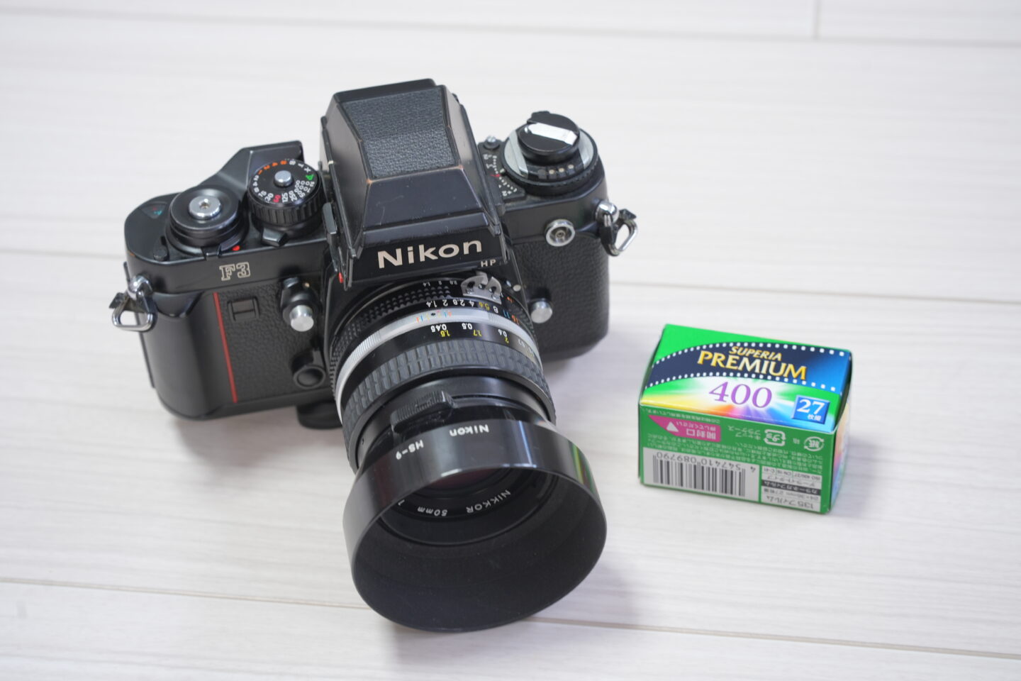 完動品　Nikon F3  50mmf1.4レンズ付き フィルムカメラ　おまけ付nikonF3